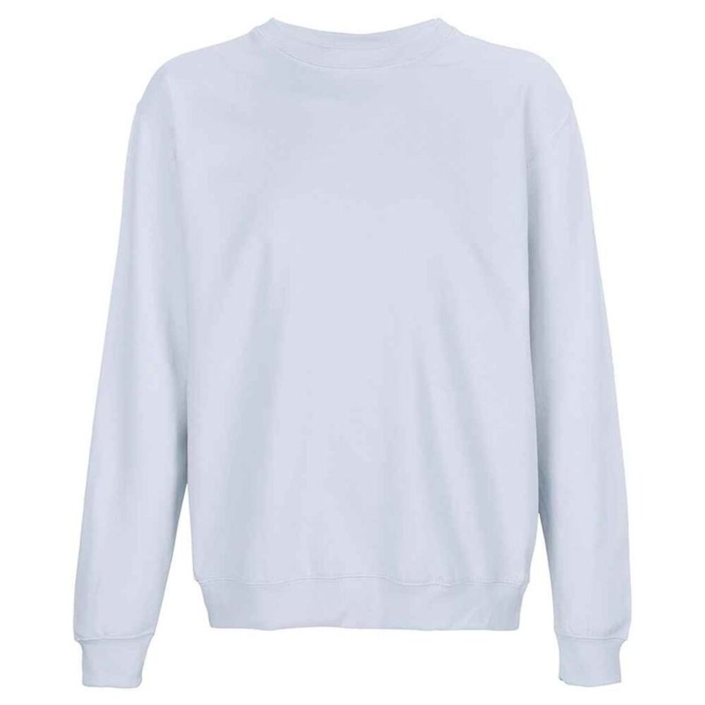 SOLS Unisex Adult Columbia Crew Neck Sweatshirt / Creamy Blue